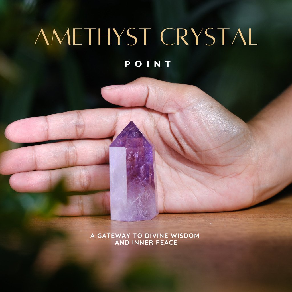 Amethyst Crystal Point